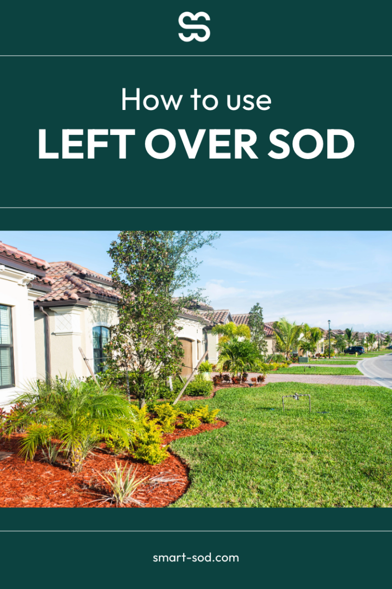 How to Use Left Over Sod to Improve Your Yard or Garden Smart Sod